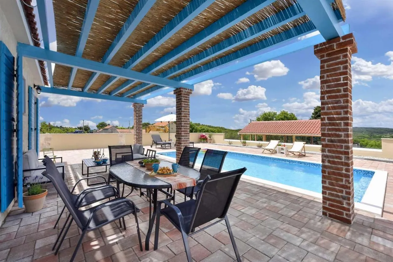 Stone Villa Jurenda With Pool Sukosan Croatia